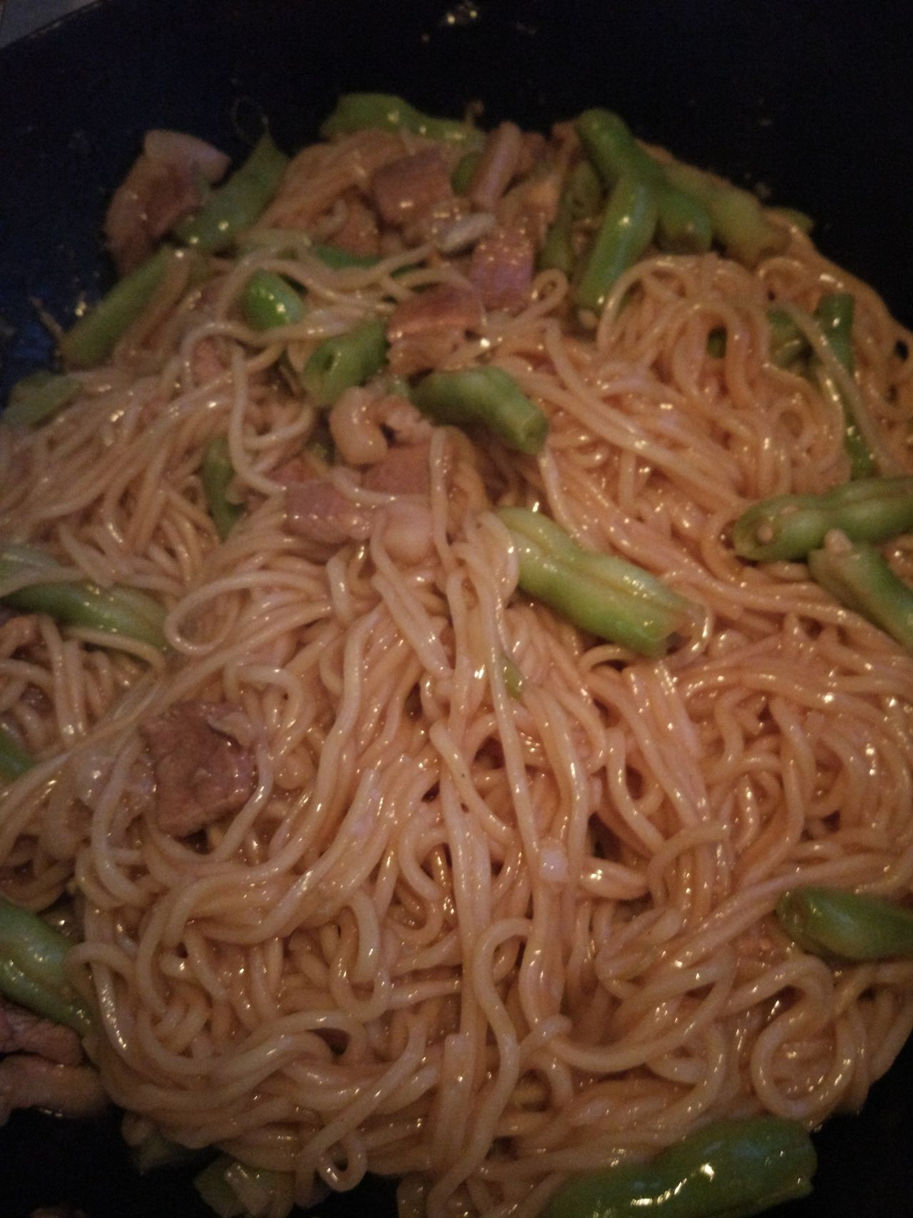 扁豆焖面，简单的食材，不简单的味道