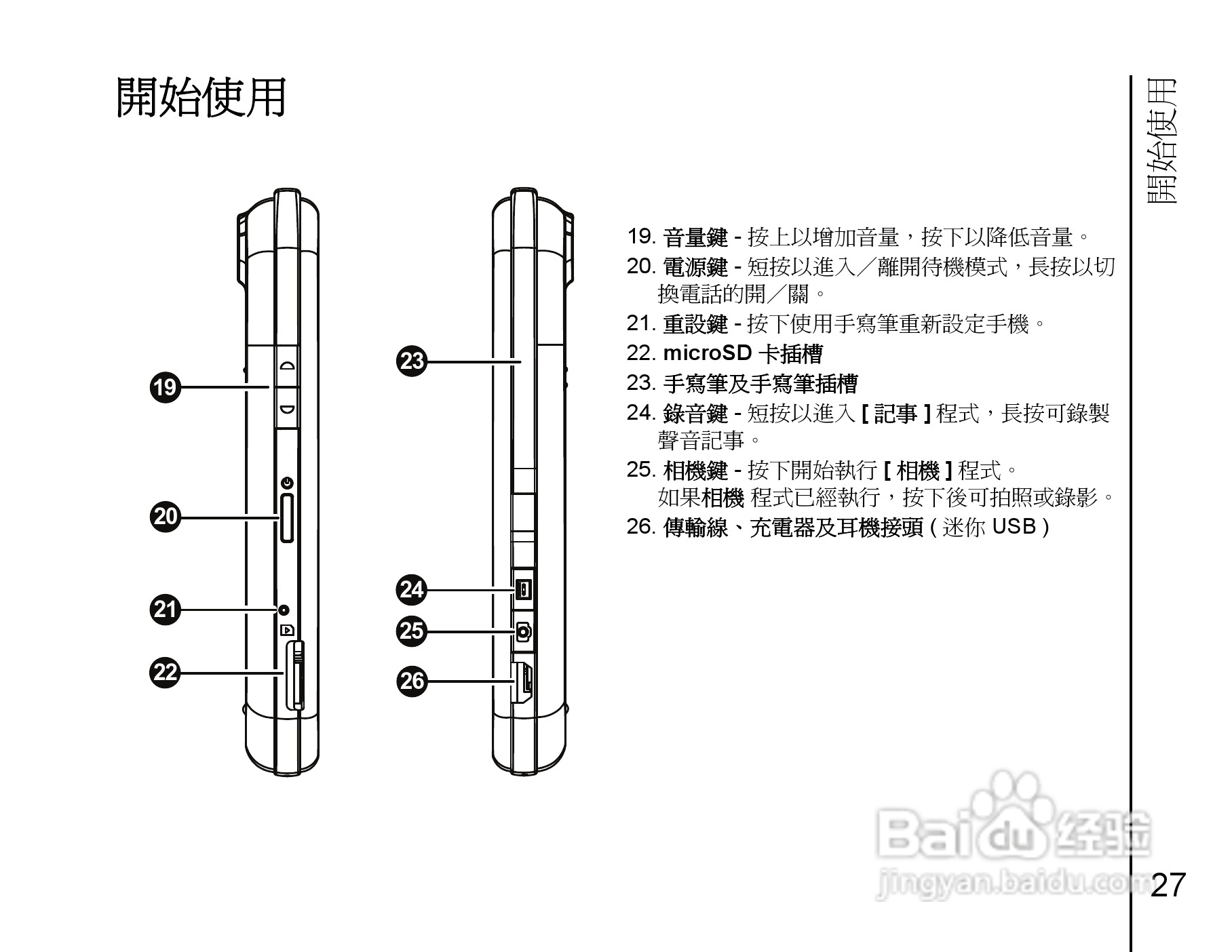 东芝Portégé G810手机使用说明书:[3]