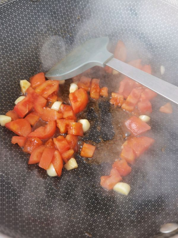 番茄虾意大利面