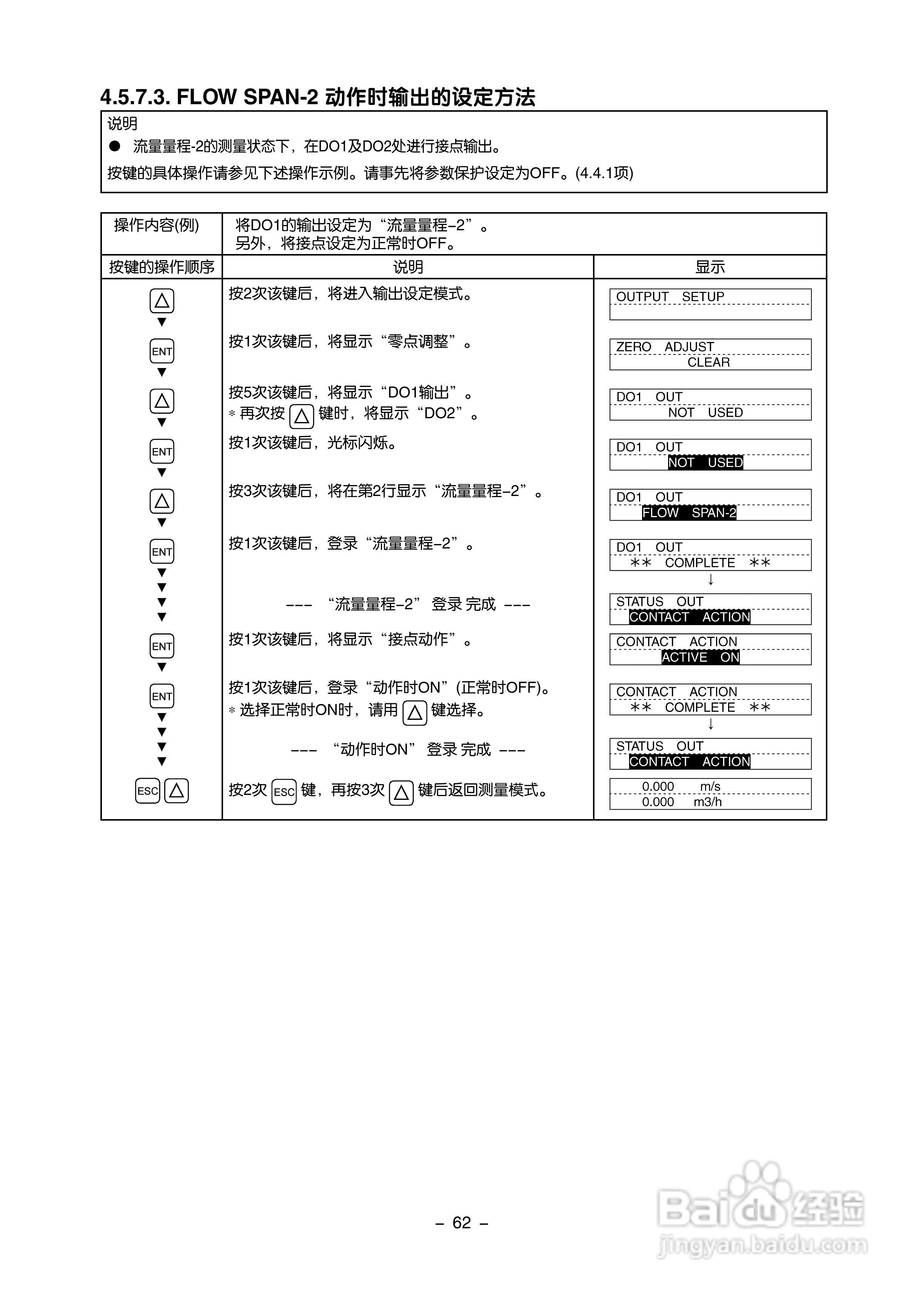 富士电机FLR/FLS/FLY超声波流量计使用说明书:[7]