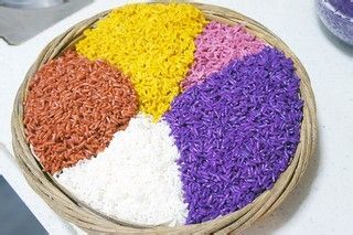 多彩春天：五色糯米饭的做法！