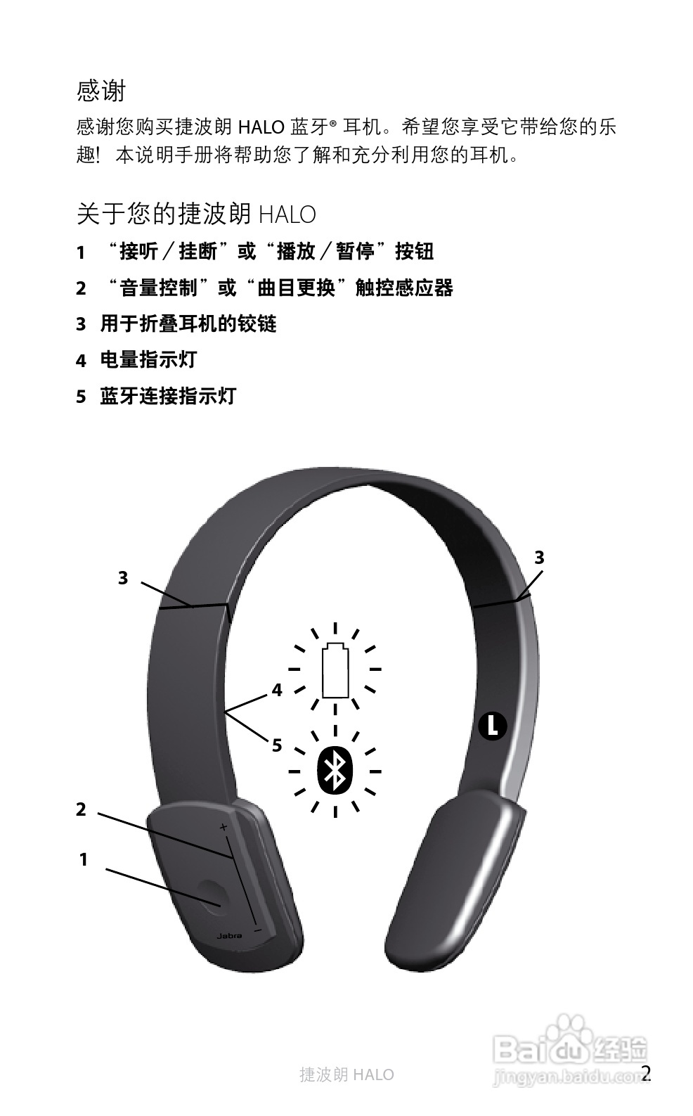 Jabra BT650s蓝牙耳机使用手冊:[43]