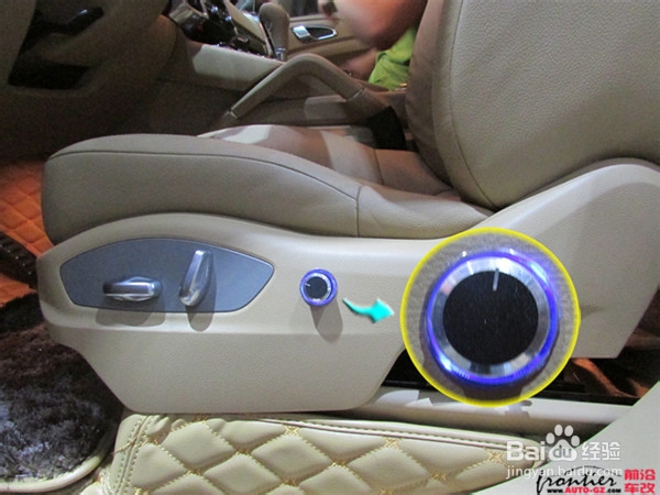 保时捷卡宴主副座椅升级改装空调、通风座椅
