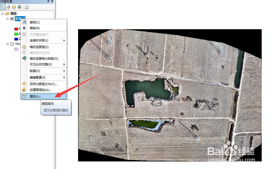 Arcgis中如何去除栅格影像黑边(一)