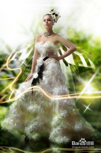 夏日香气风情创意主题婚纱大片