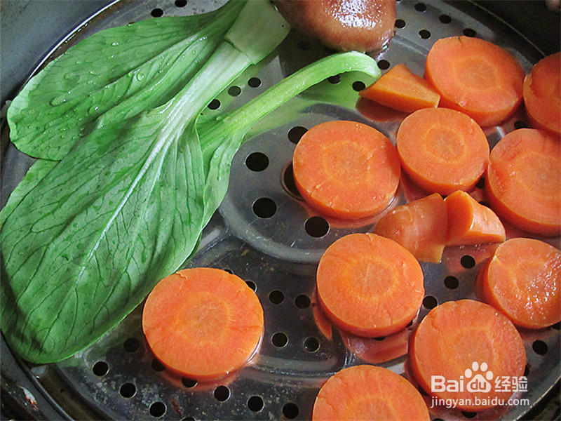 一个人做小兔胡萝卜儿童餐