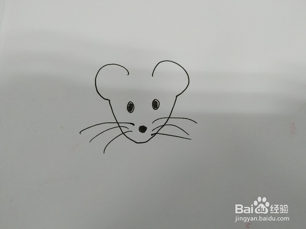 老鼠简笔画怎么画，怎么画可爱的老鼠呢