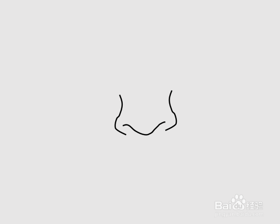 怎么画鼻子的简笔画