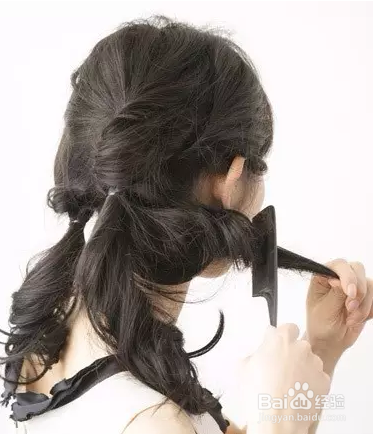 长发美女几款简单发型（之十九）