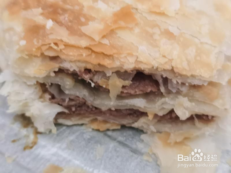 手抓饼版千层牛肉饼的做法