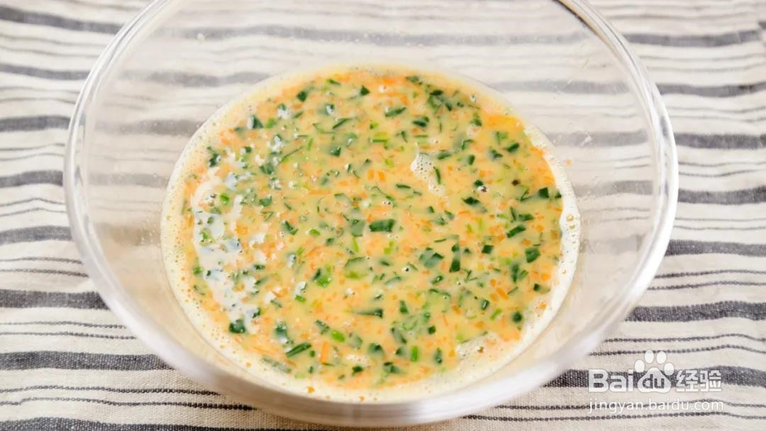 一岁孩子辅食厚蛋烧的做法