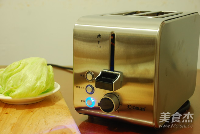 爱心满满简易三明治