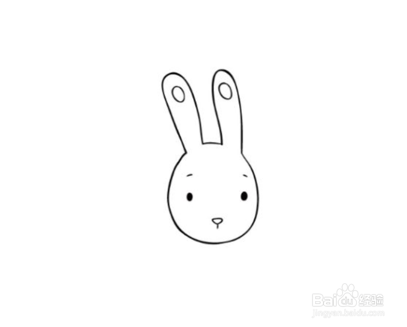 如何画卡通兔子的简笔画？