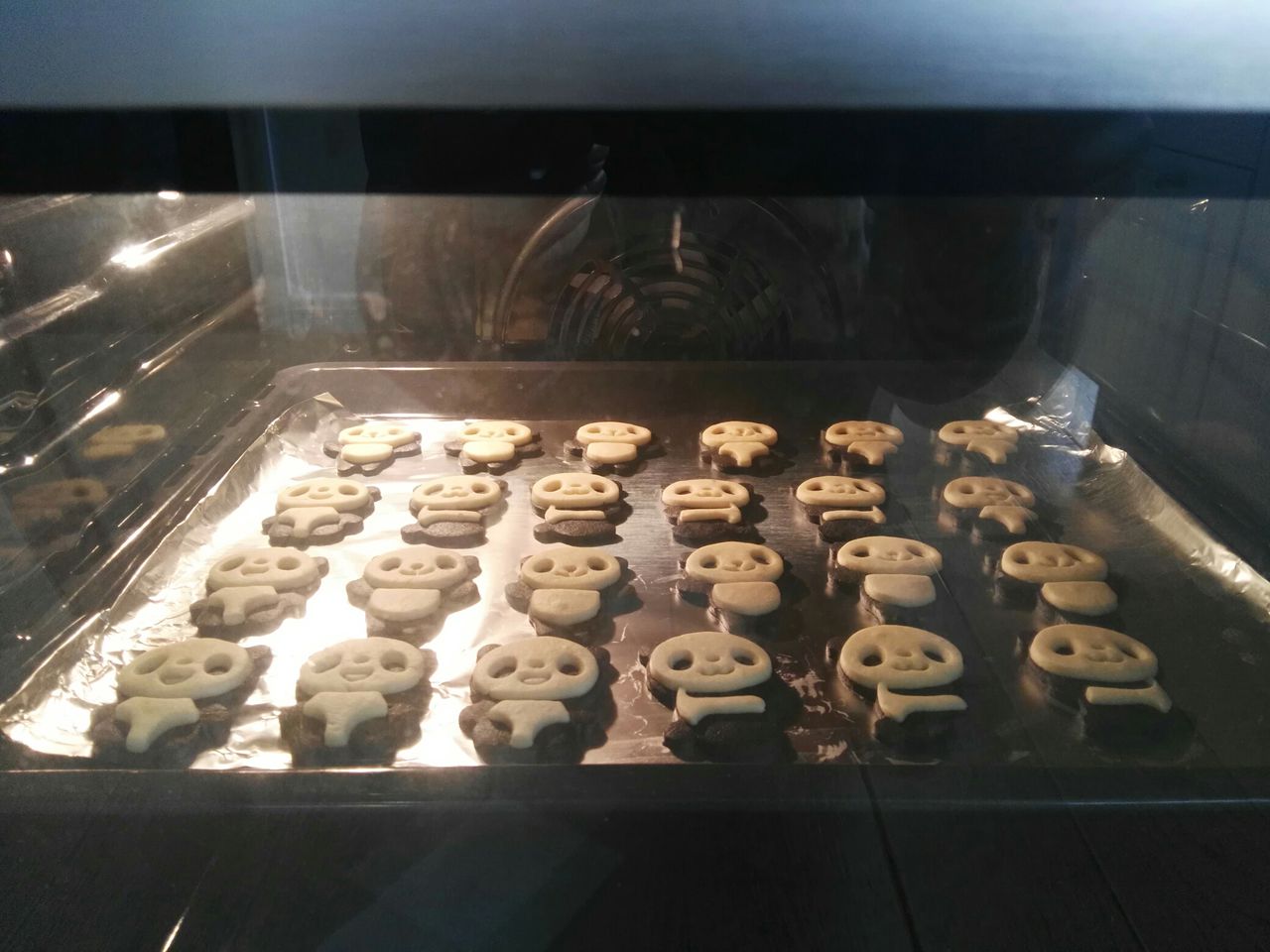 超美味的熊猫饼干，每一口都是满满的幸福！