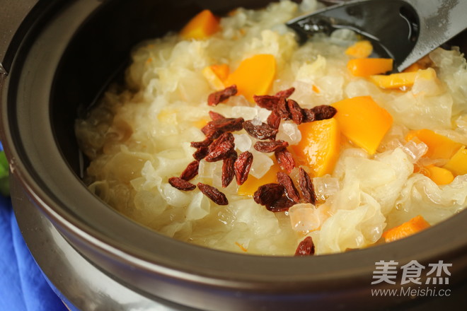 南瓜银耳羹的做法