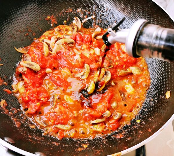 茄汁口蘑花椰菜