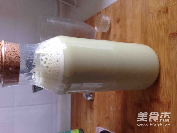 抹茶冰豆浆的做法