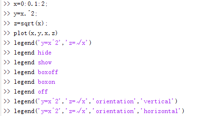 【MATLAB】绘图技巧(3)——图例标注函数legend