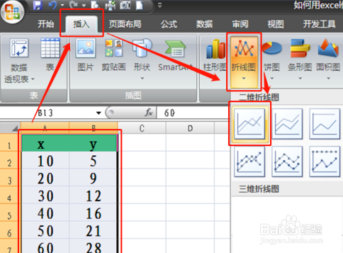怎么操作Excel文档线性回归方程