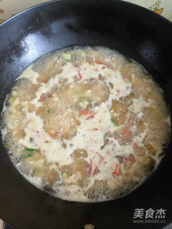 西红柿蛋花疙瘩汤