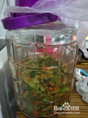 湖南腌刀豆的做法