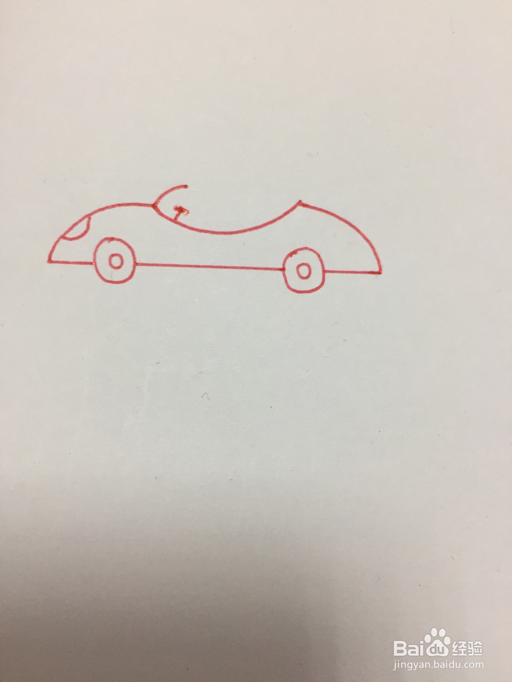 简笔画:小汽车的画法