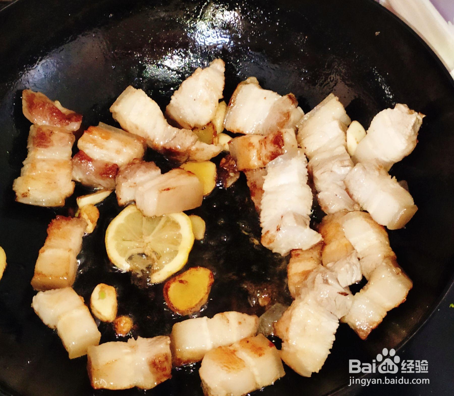 跟着做好吃的红烧肉炖海带