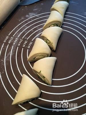 香葱花卷馒头的做法 百度经验