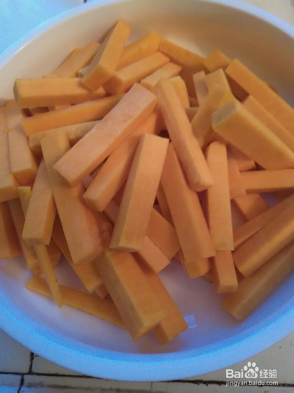 咸蛋黄南瓜制作方法