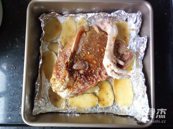 香草烤鸡的做法