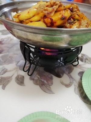 回味无穷的干锅土豆片