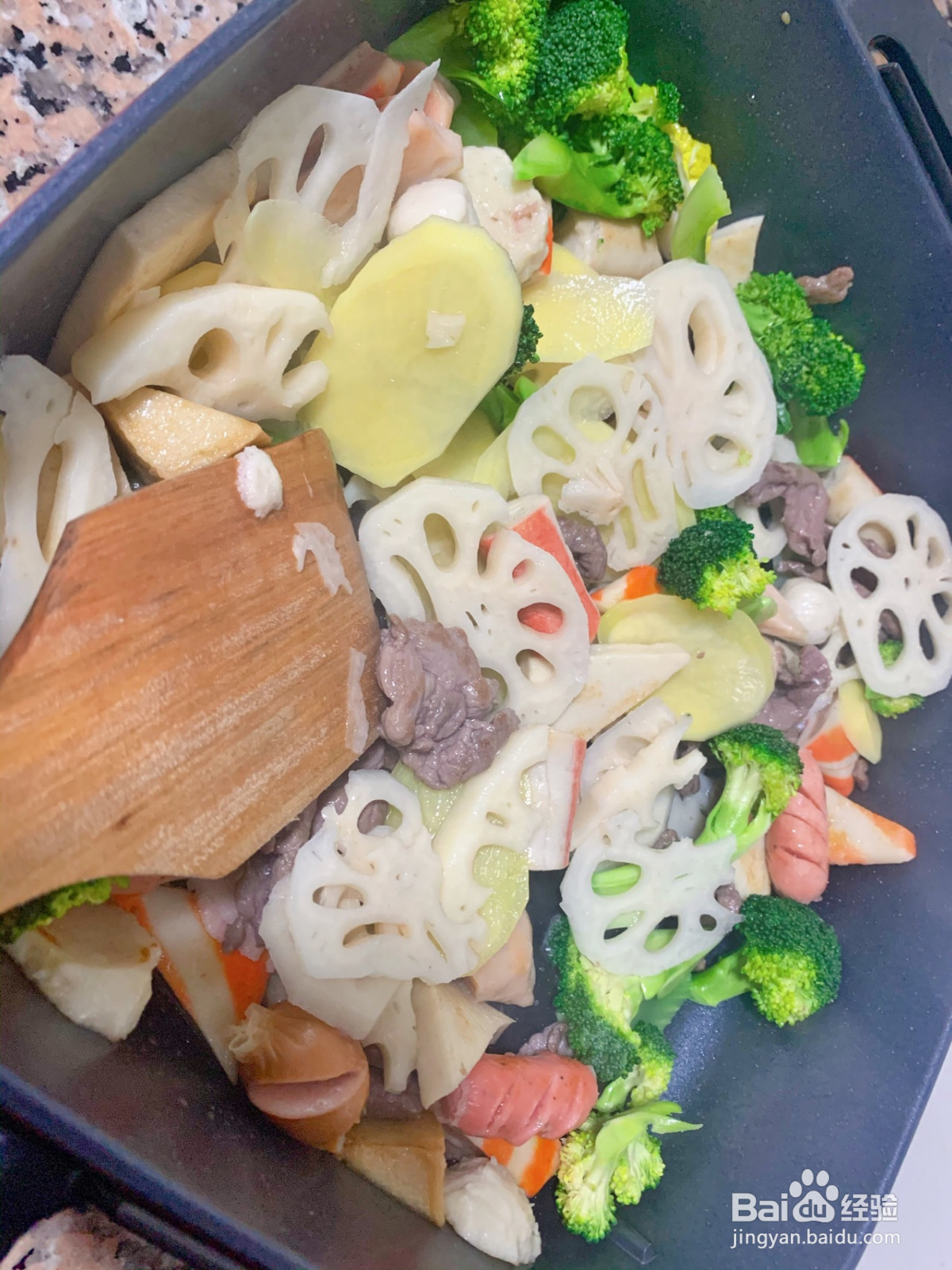 素食麻辣香锅～的做法