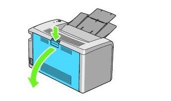 富士施乐p205b卡纸后怎么清除