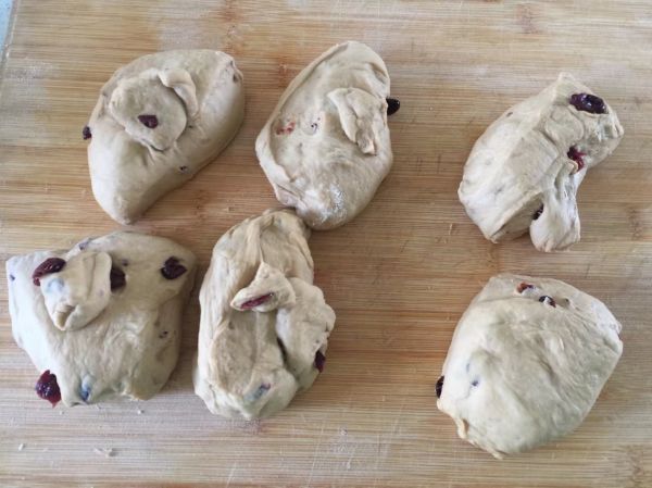 红糖蔓越莓软欧