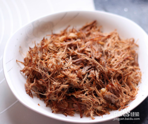面包机版香辣牛肉丝的做法