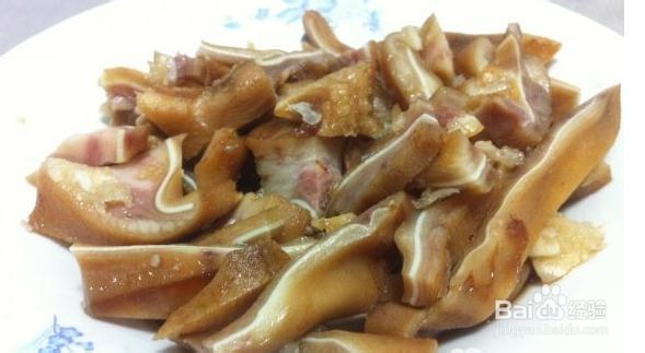 怎么做凉拌猪耳朵--最简单的凉拌猪耳朵做法