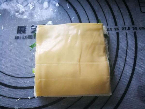 菠菜芝士吐司卷