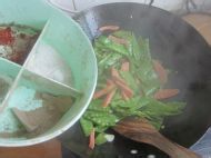 香肠荷兰豆做法