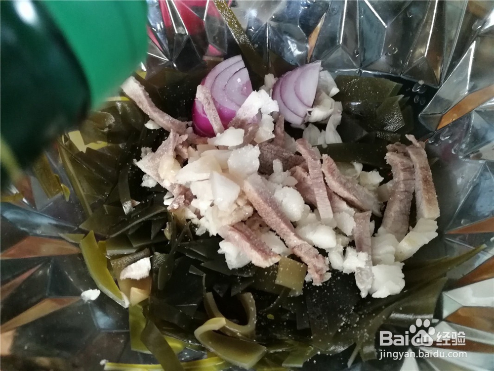 瘦肉丝拌海带丝