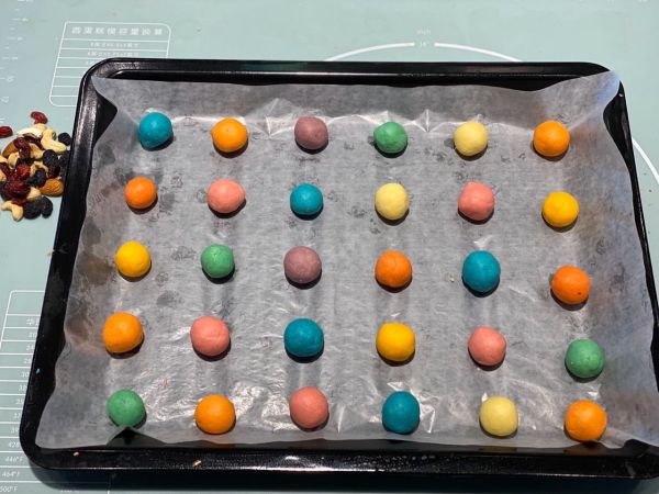 彩色玛格丽特小饼干