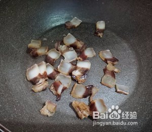 如何做出好吃的腊肉炒芥蓝