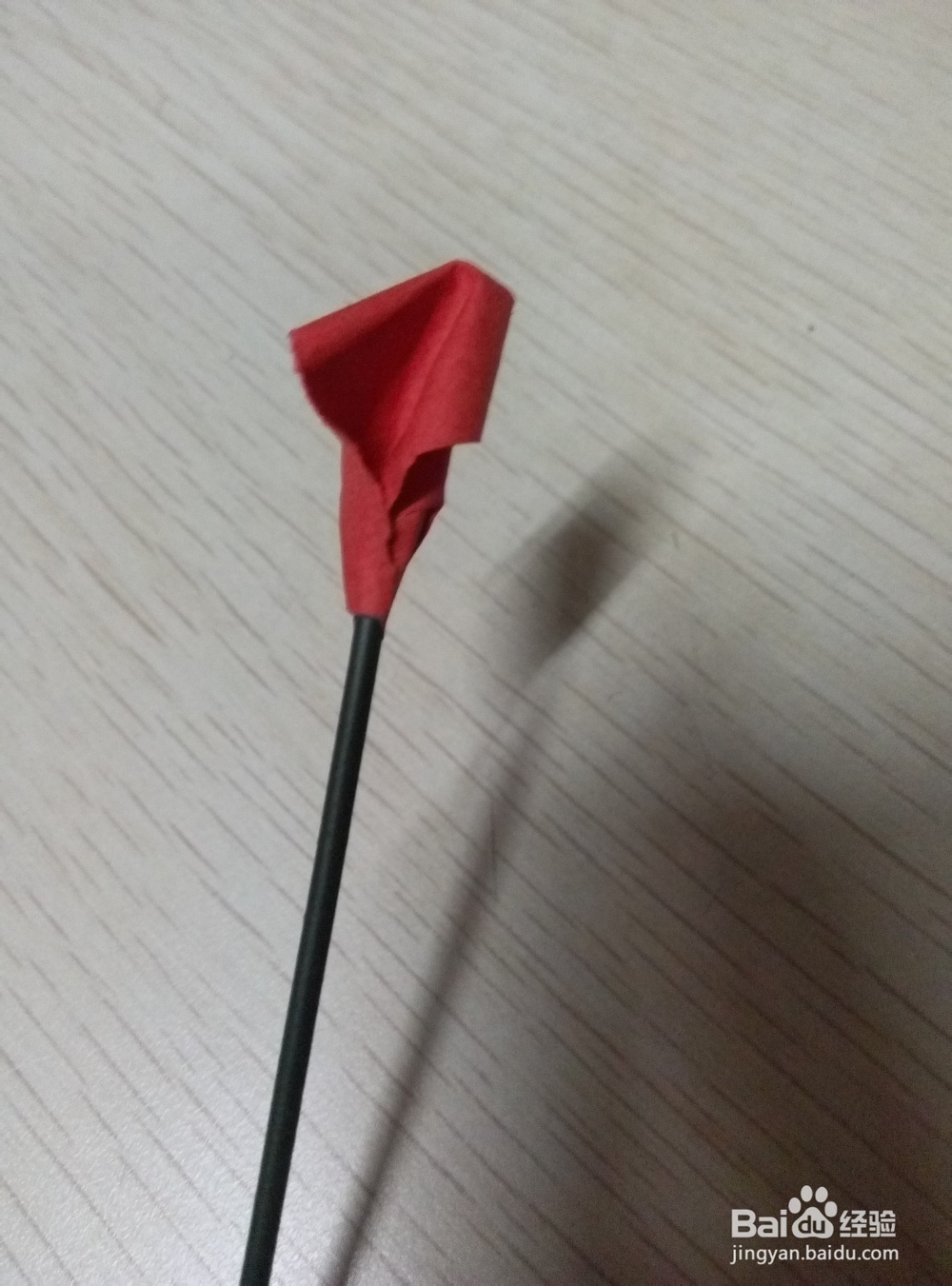 纸质仿真玫瑰制作方法