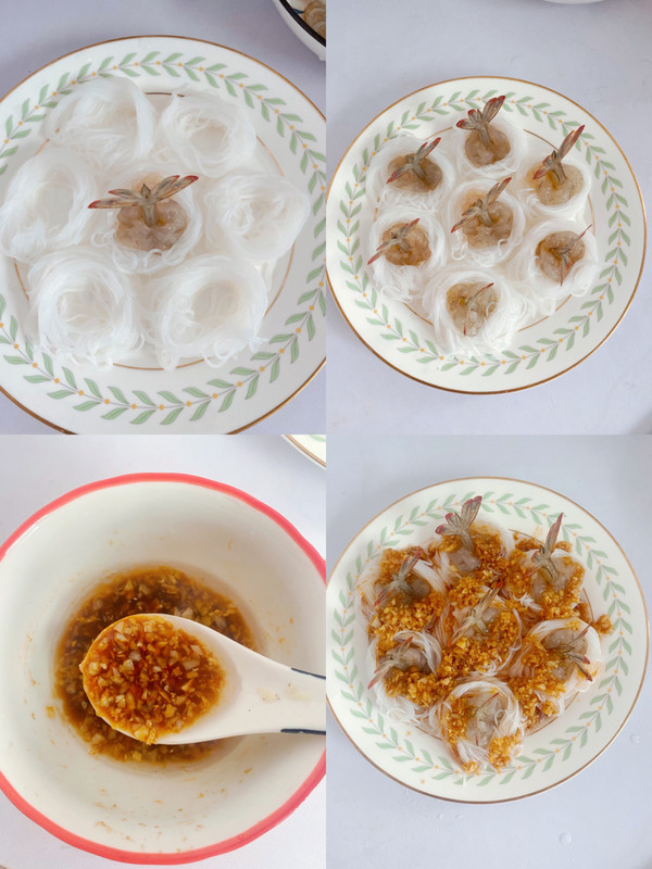 蒜蓉粉丝虾来了