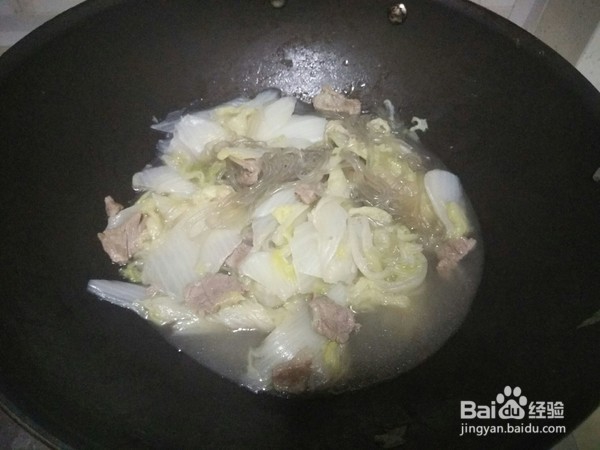 怎么做猪肉白菜炖粉条