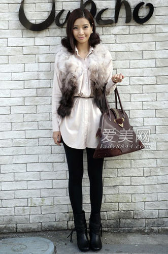 怎样在秋冬运用皮草进行搭配