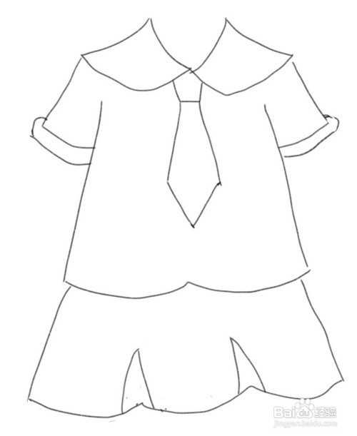水手服怎么画