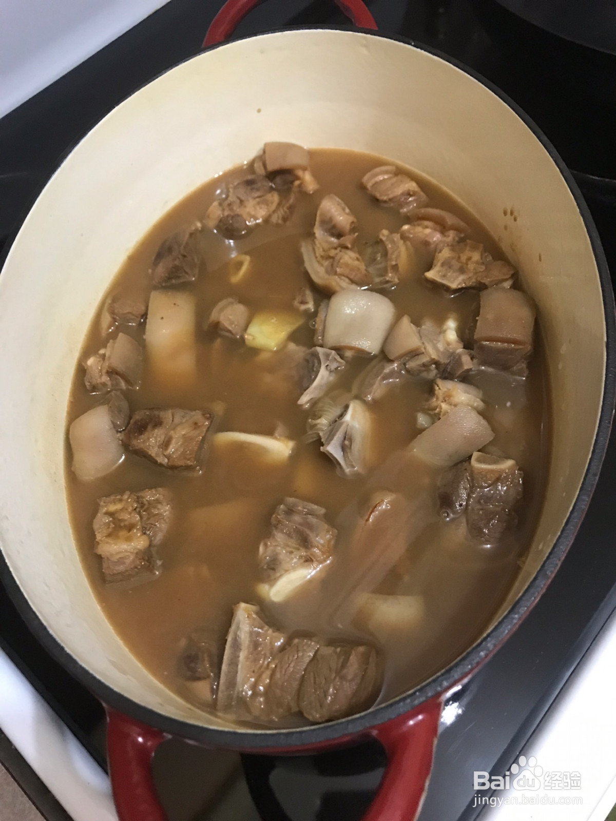 腐竹香菇羊腩煲的做法