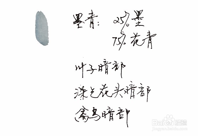 成人学国画第一步——调色笔记