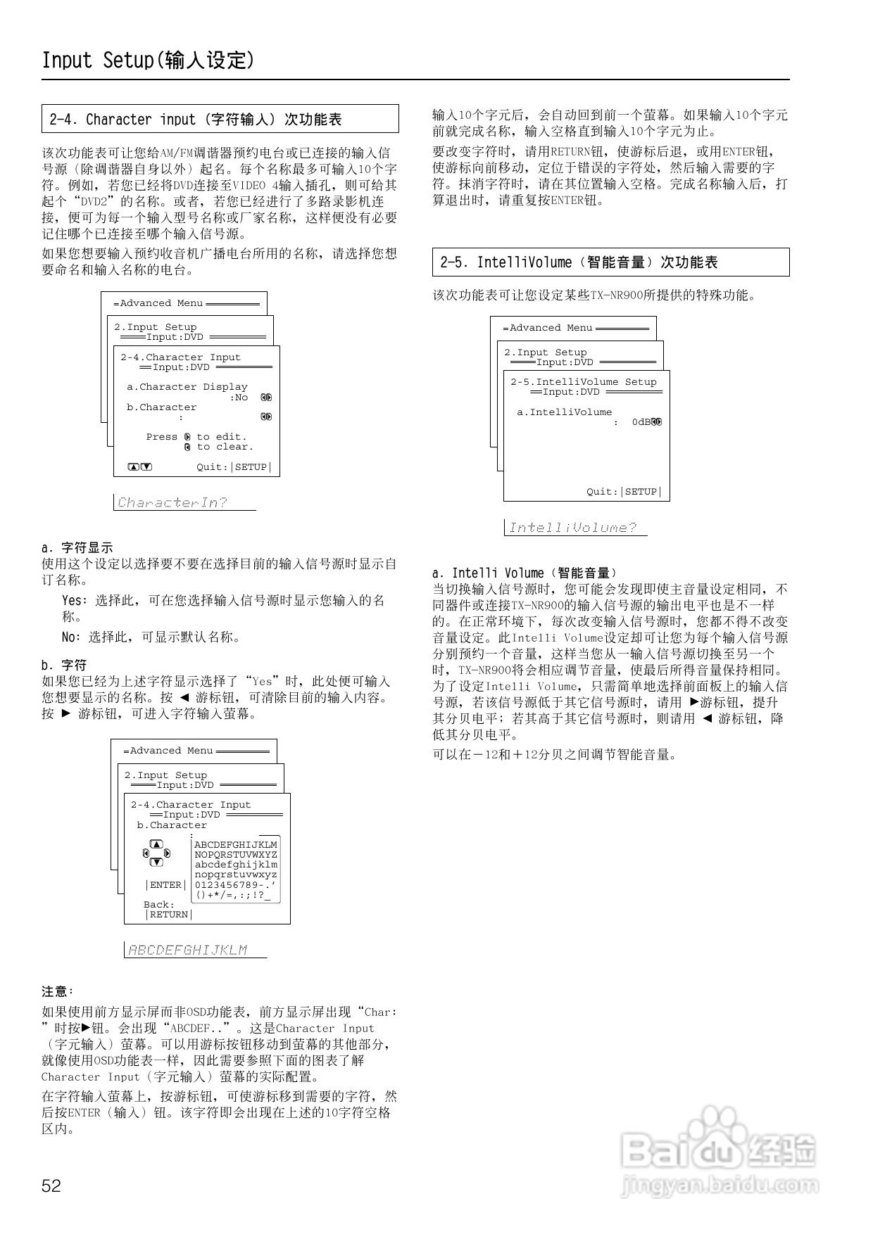 安桥AV接收机TX-NR900型使用说明书:[3]