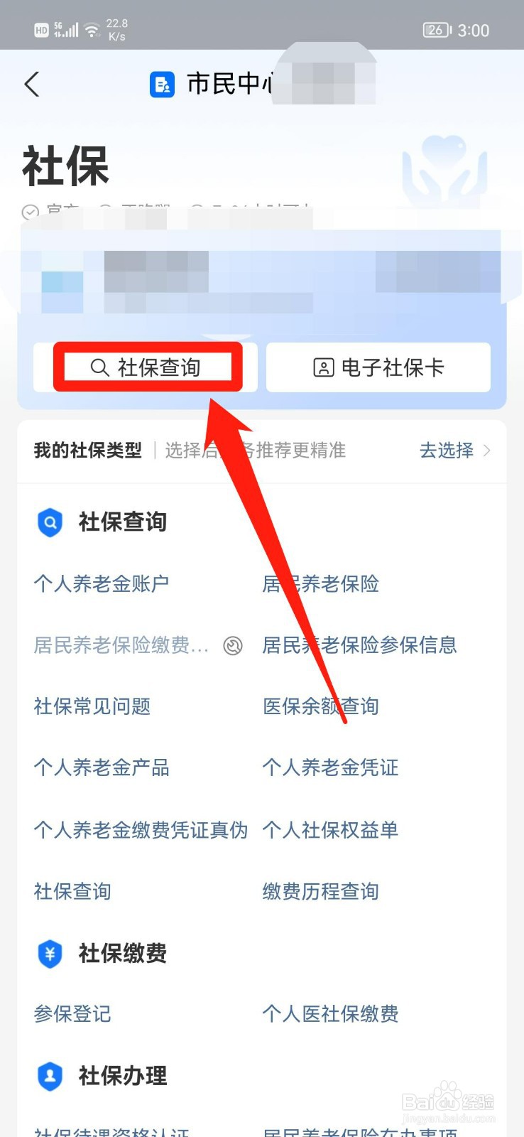 交了社保怎么查询
